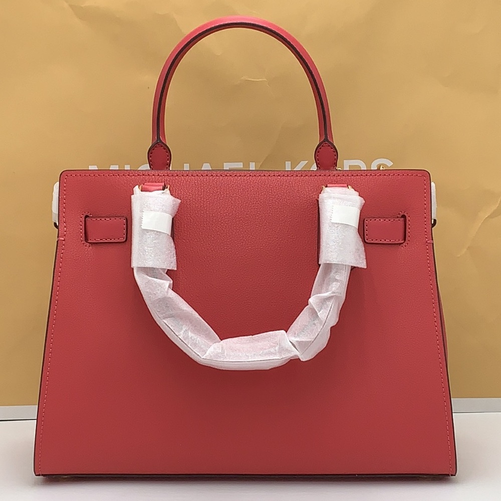 MICHAEL KORS HAMILTON MEDIUM SATCHEL COLOR: LIGHT BERRY SHERBET NWT - Picture 9 of 14